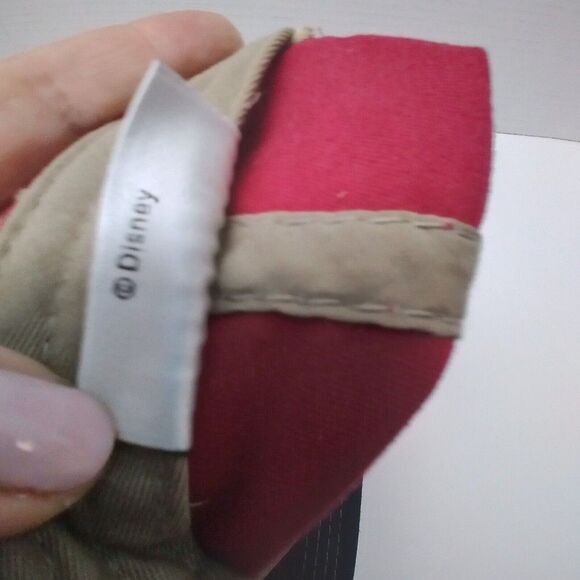 Disney Parks Disneyland baseball cap red navy distressed look - Picture 10 of 11